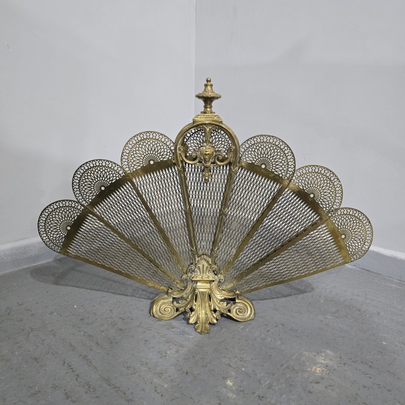 Victorian Peacock Fire Screen - Image 5