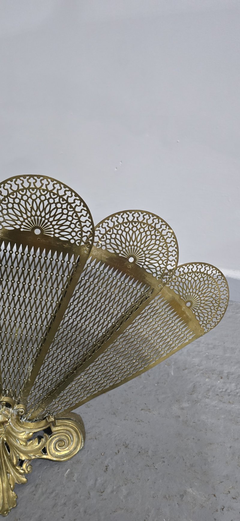 Victorian Peacock Fire Screen - Image 4