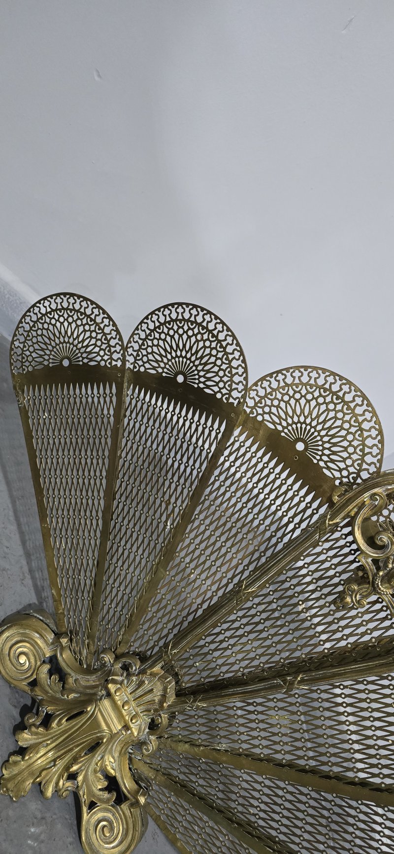 Victorian Peacock Fire Screen - Image 8