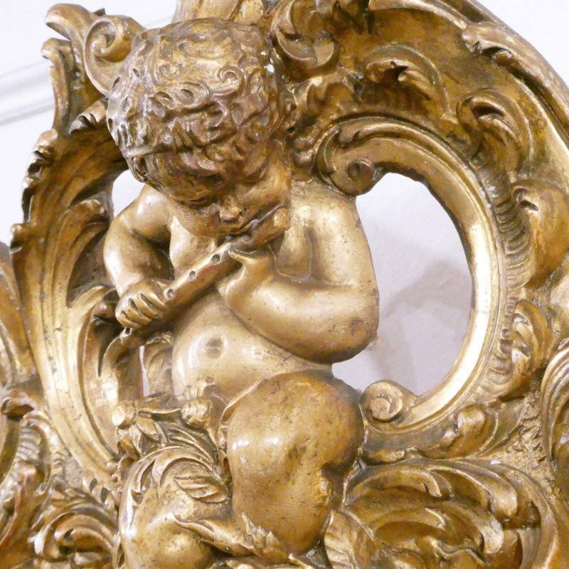 French 19th Century Gilt Wall Mirror in the Louis XVI Style - Image 4