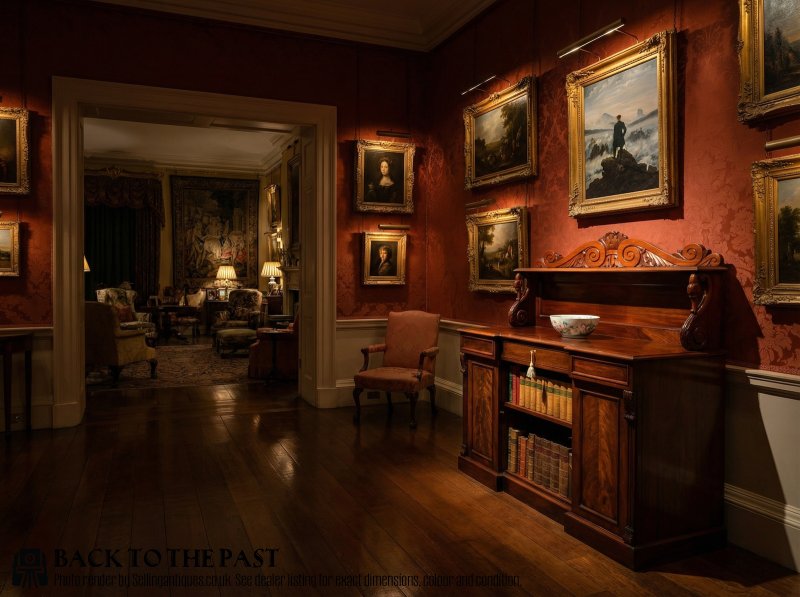Early 19th Century Flame Mahogany Chiffonier Bookcase - Image 2