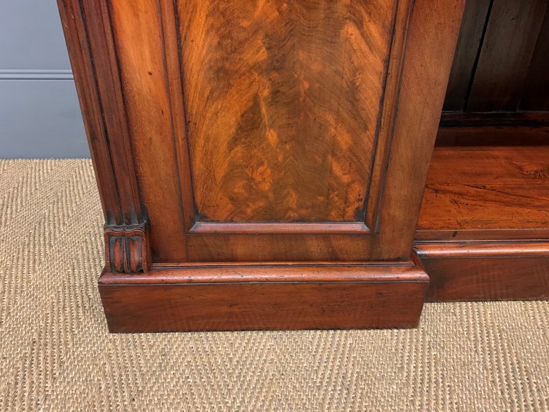 Early 19th Century Flame Mahogany Chiffonier Bookcase - Image 12