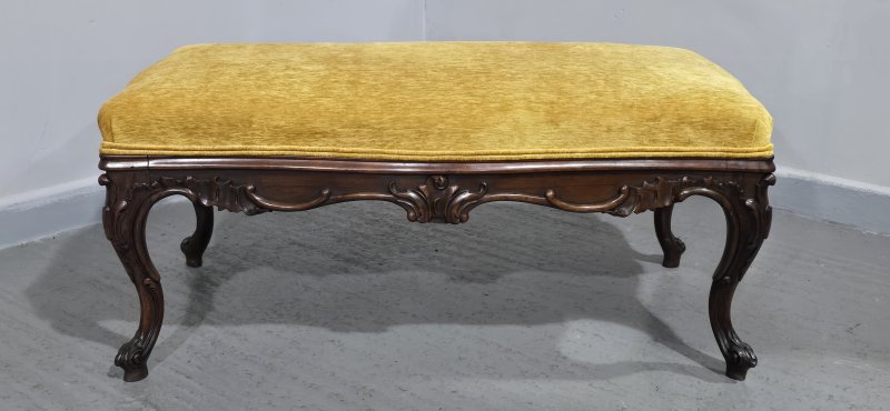 Regency Rosewood Large Stool - Image 3