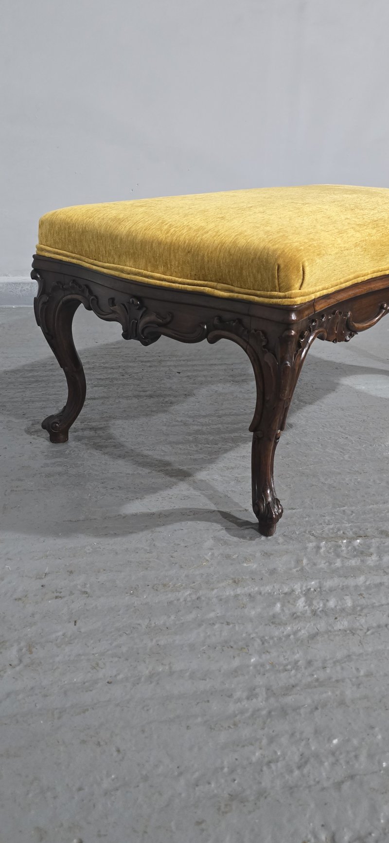 Regency Rosewood Large Stool - Image 6