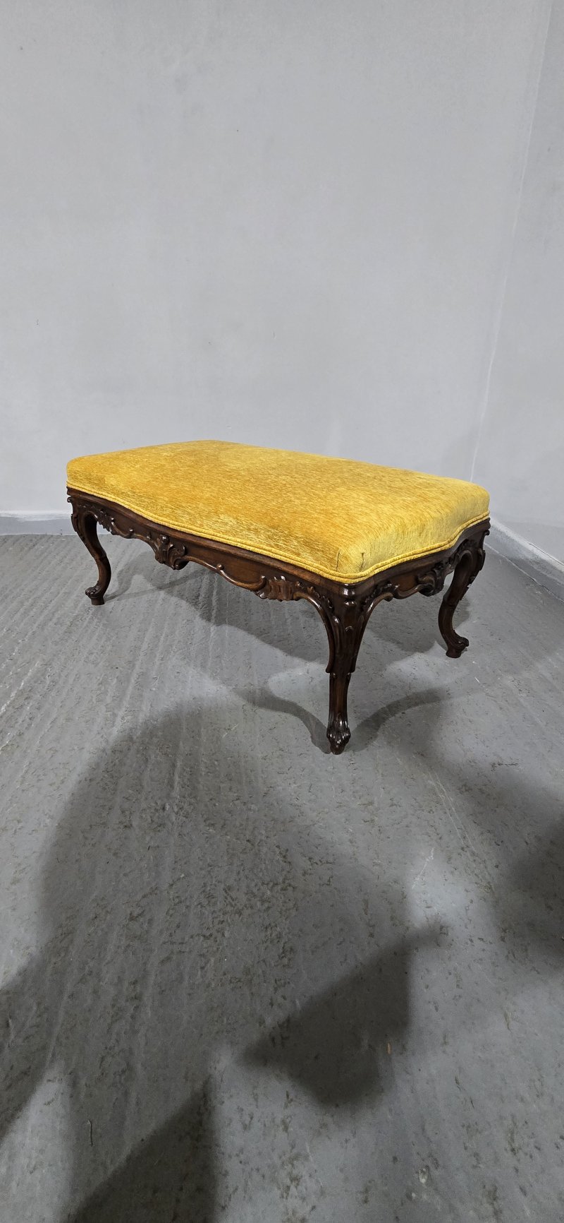 Regency Rosewood Large Stool - Image 9
