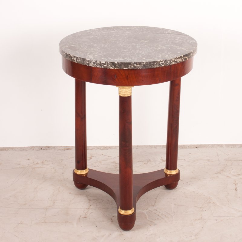 19thC French Mahogany Gueridon Occasional Table