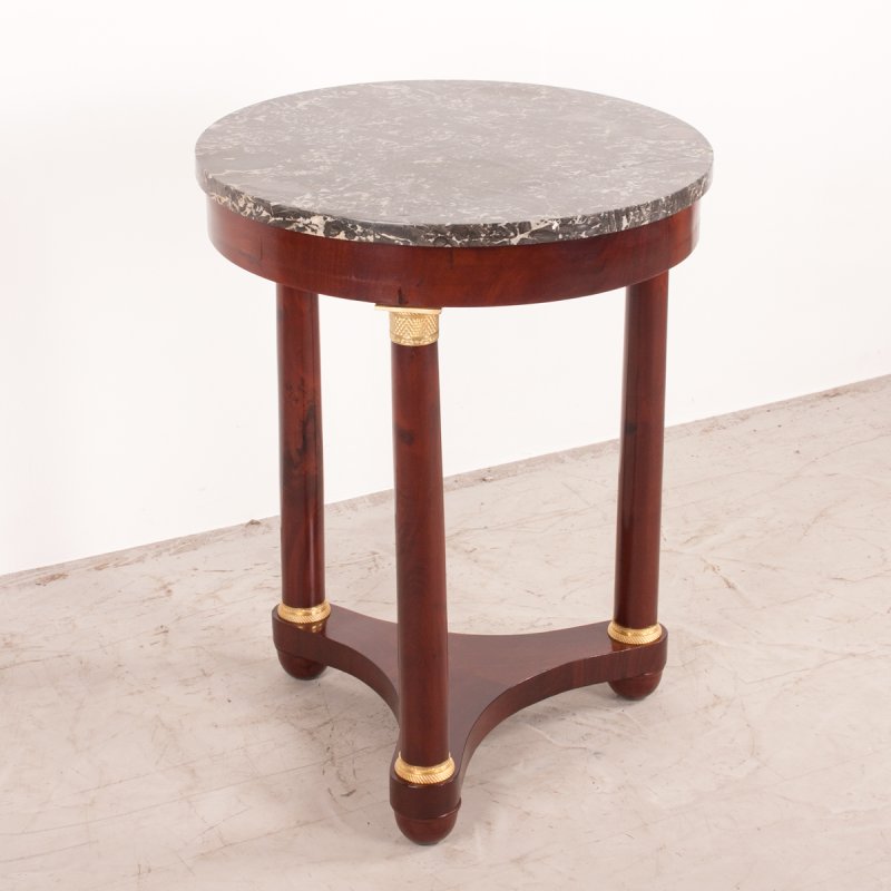 19thC French Mahogany Gueridon Occasional Table - Image 5