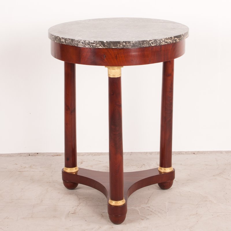 19thC French Mahogany Gueridon Occasional Table - Image 2