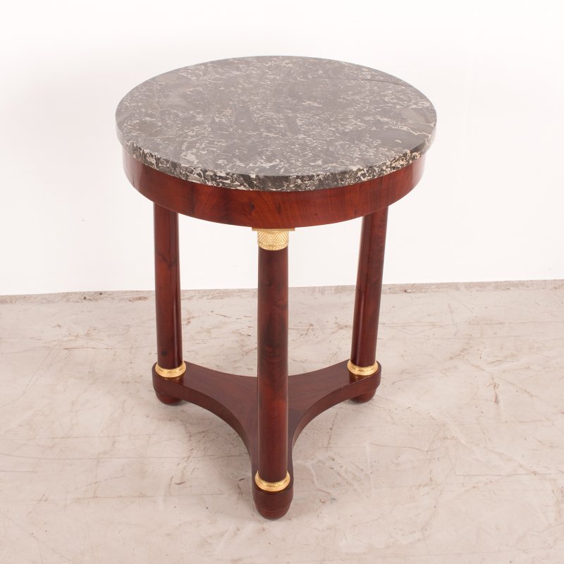 19thC French Mahogany Gueridon Occasional Table - Image 3