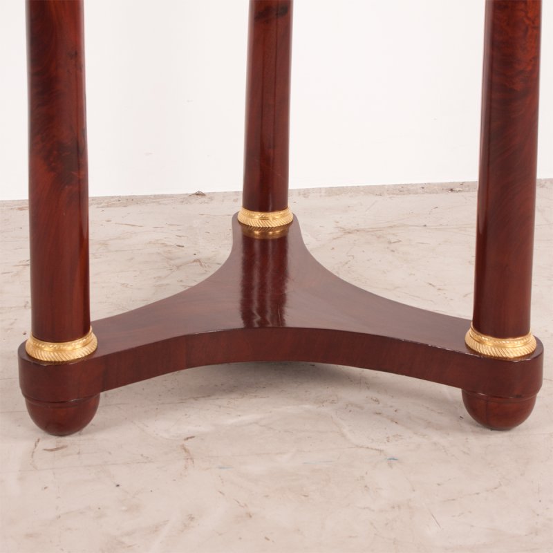 19thC French Mahogany Gueridon Occasional Table - Image 9