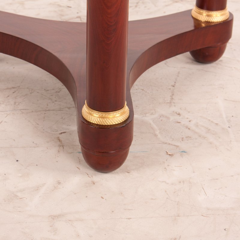 19thC French Mahogany Gueridon Occasional Table - Image 6