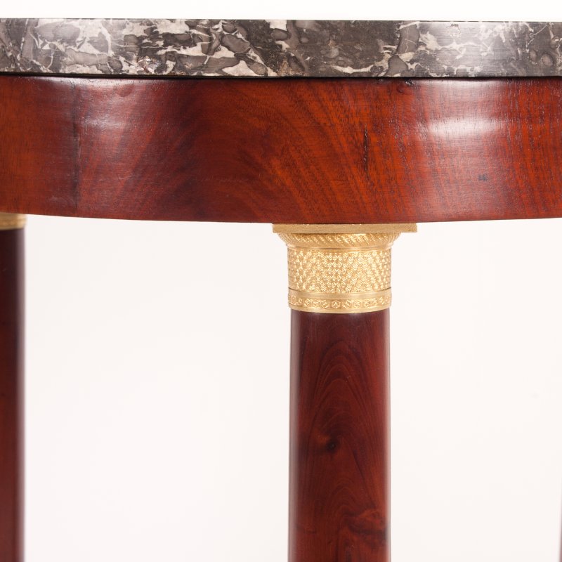 19thC French Mahogany Gueridon Occasional Table - Image 7