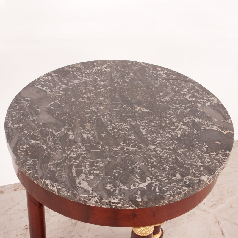 19thC French Mahogany Gueridon Occasional Table - Image 8