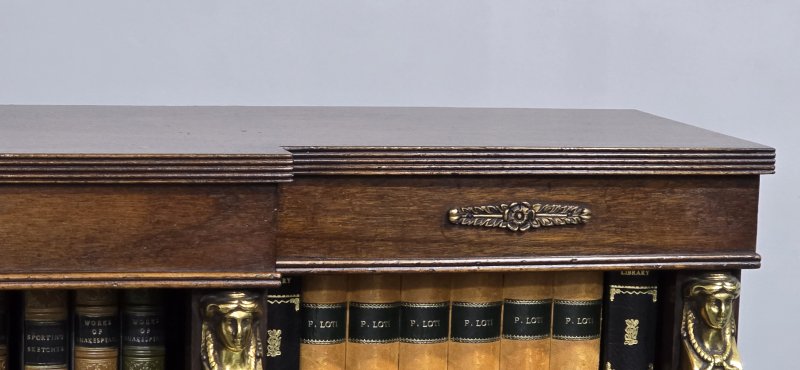 Empire Mahogany Adjustable Library Bookcase - Image 3