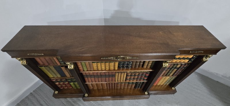 Empire Mahogany Adjustable Library Bookcase - Image 9