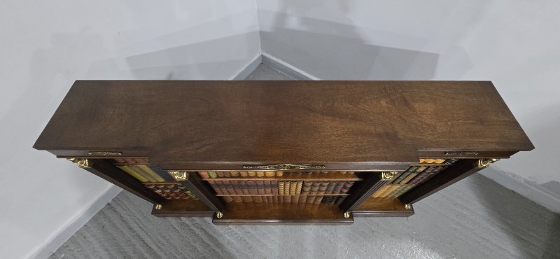 Empire Mahogany Adjustable Library Bookcase - Image 6