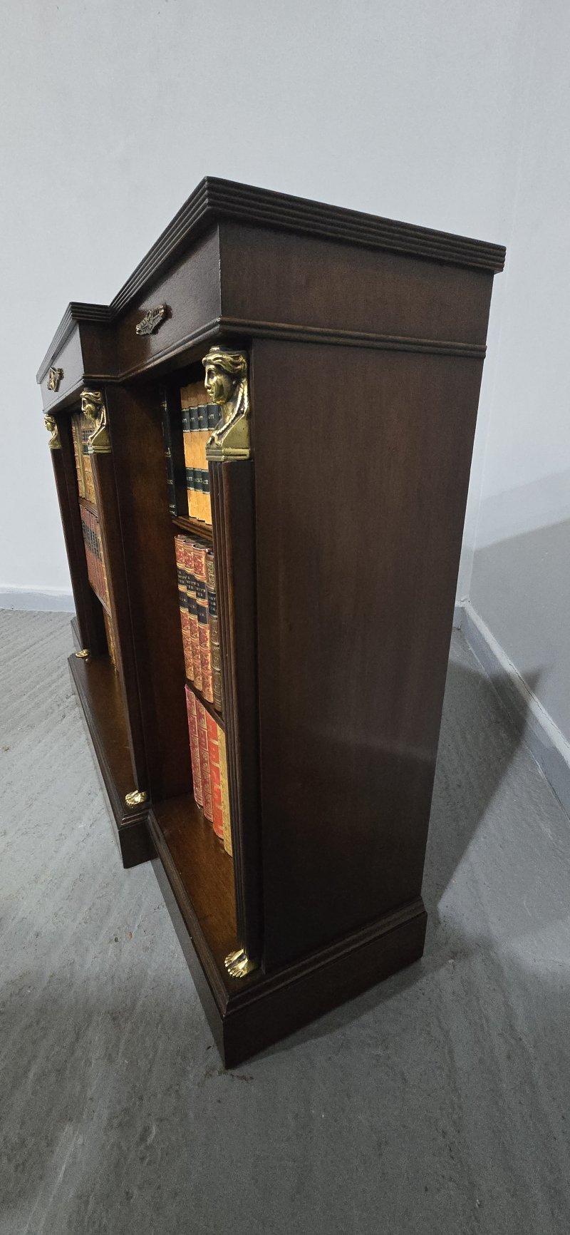 Empire Mahogany Adjustable Library Bookcase - Image 15