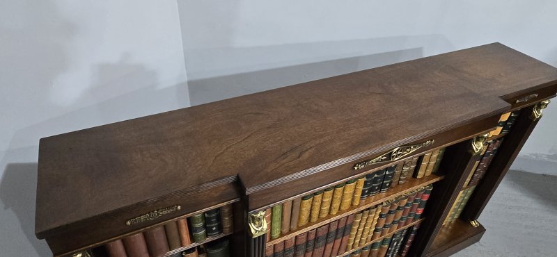 Empire Mahogany Adjustable Library Bookcase - Image 8