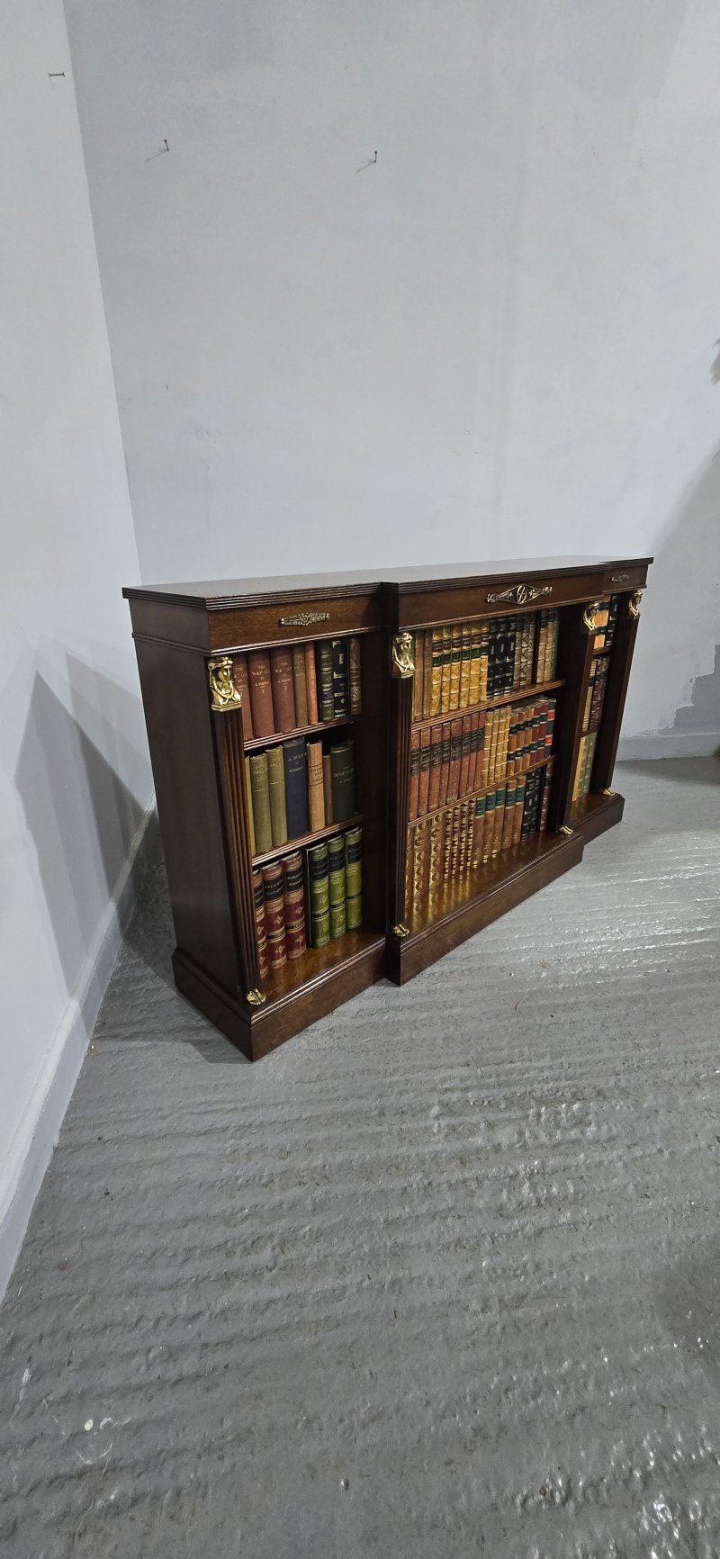Empire Mahogany Adjustable Library Bookcase - Image 16
