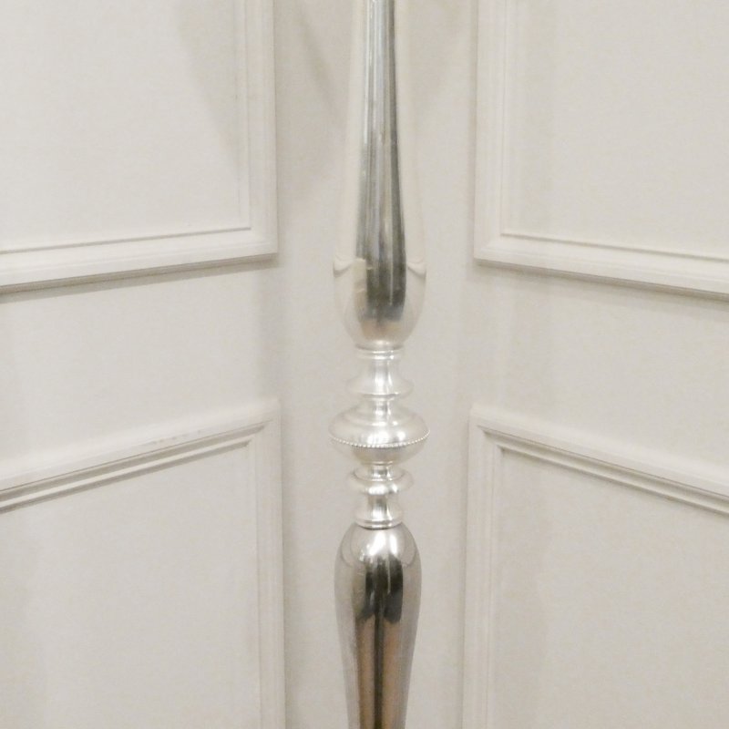 Early 20th Century Silver Floor Lamp - Image 5
