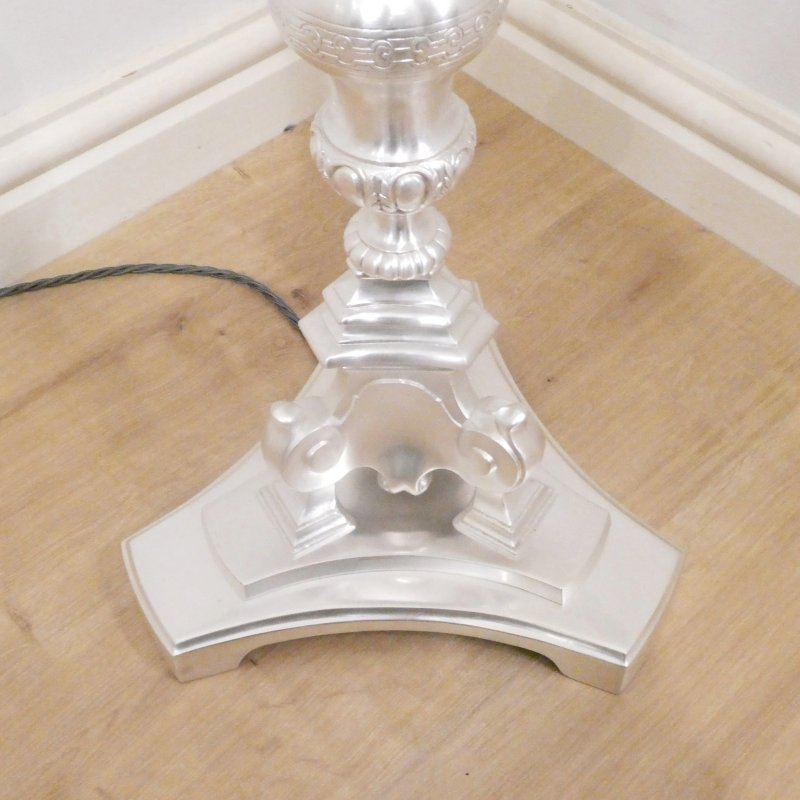 Early 20th Century Silver Floor Lamp - Image 8