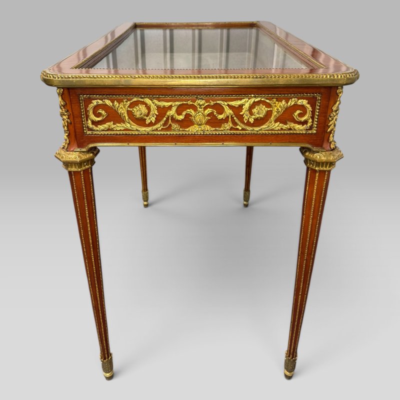 French Louis XVI Style Bijouterie Display Table after François Linke, c.1960 - Image 6
