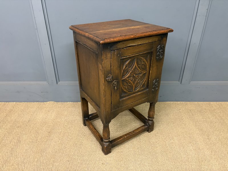 Carved Oak Cupboard
