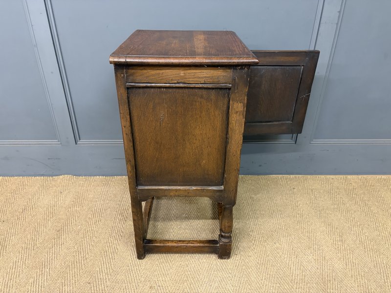 Carved Oak Cupboard - Image 4
