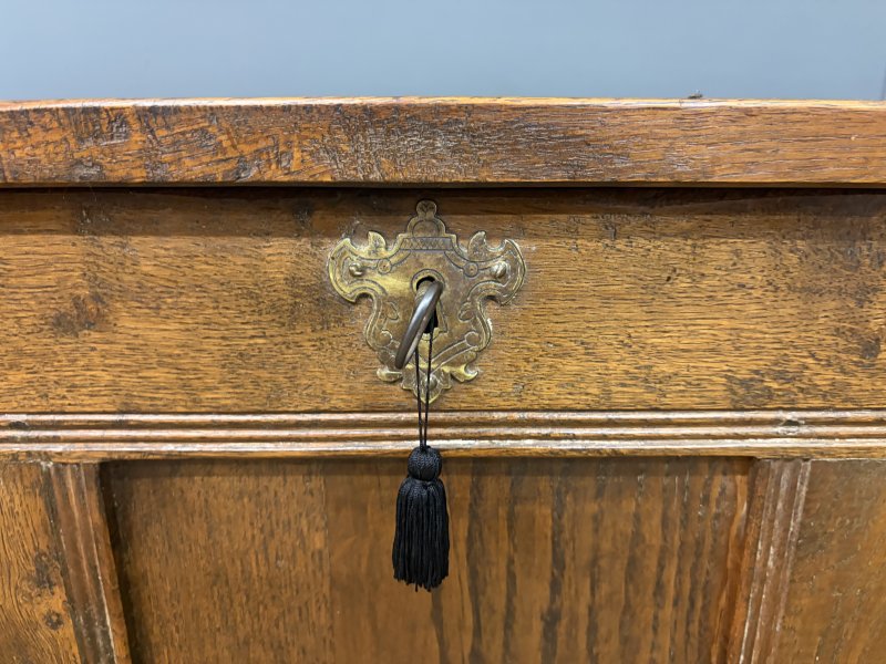 Georgian Oak Coffer - Image 4