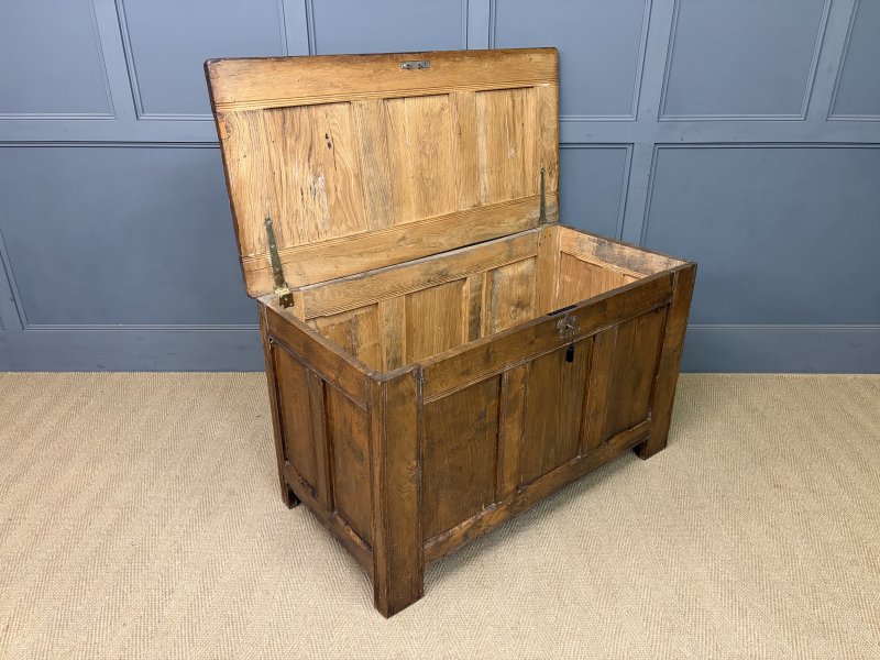 Georgian Oak Coffer - Image 14