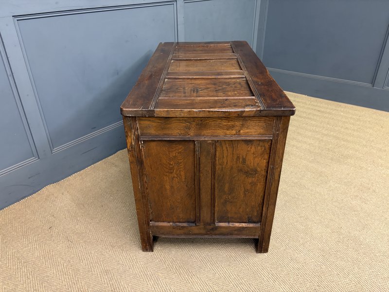 Georgian Oak Coffer - Image 15