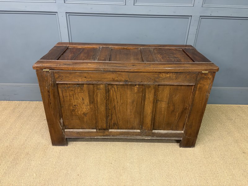 Georgian Oak Coffer - Image 6