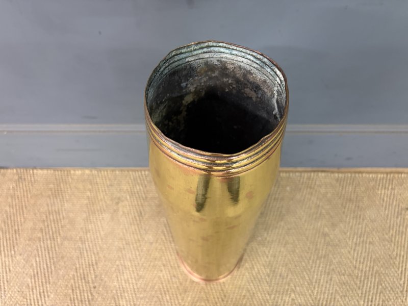 Vintage Shell Casing Stick Stand - Image 3
