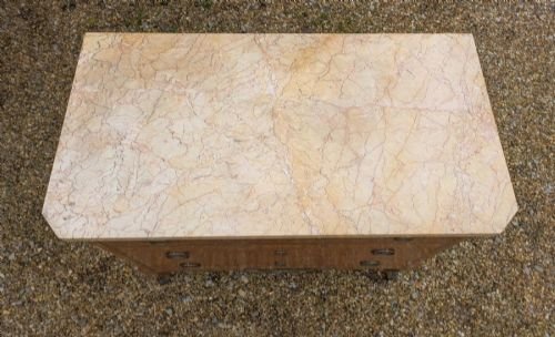 French Marquetry Commode Chest of Drawers - Image 10