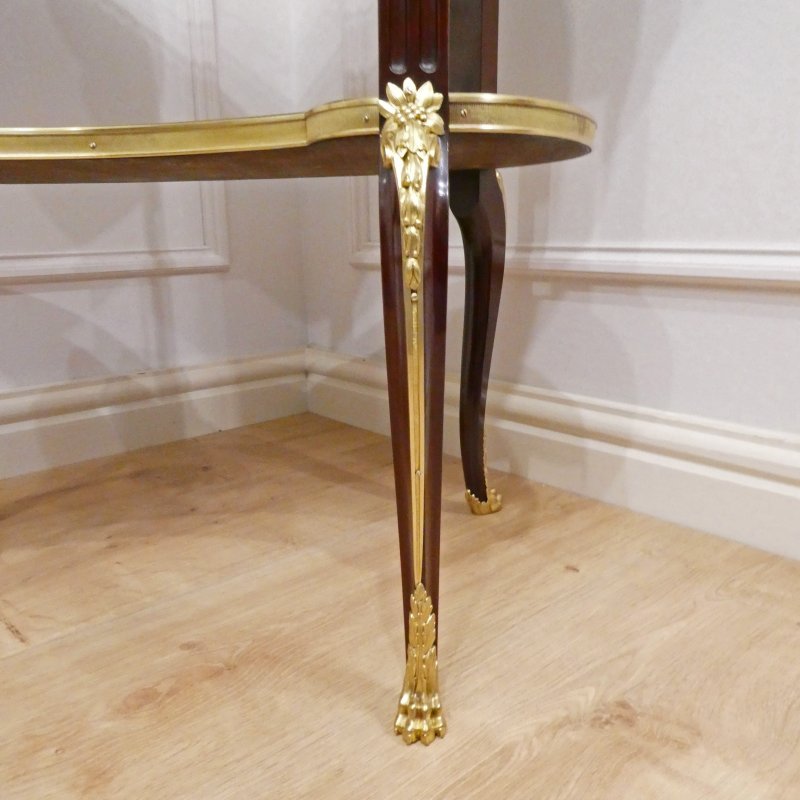French 19th Century Mahogany Side Table by Maison Millet - Image 8