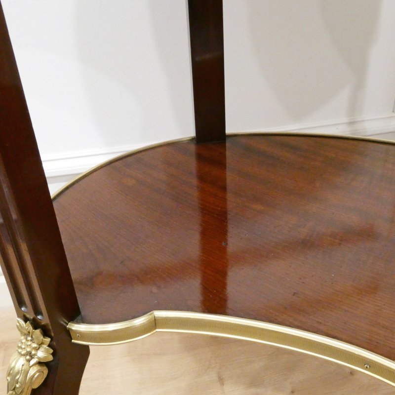 French 19th Century Mahogany Side Table by Maison Millet - Image 13
