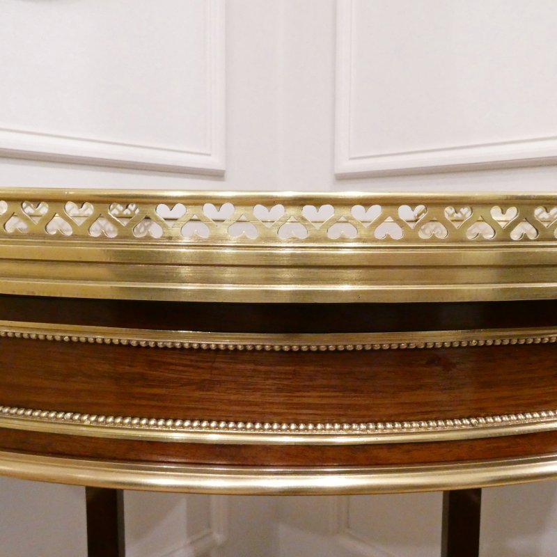 French 19th Century Mahogany Side Table by Maison Millet - Image 18