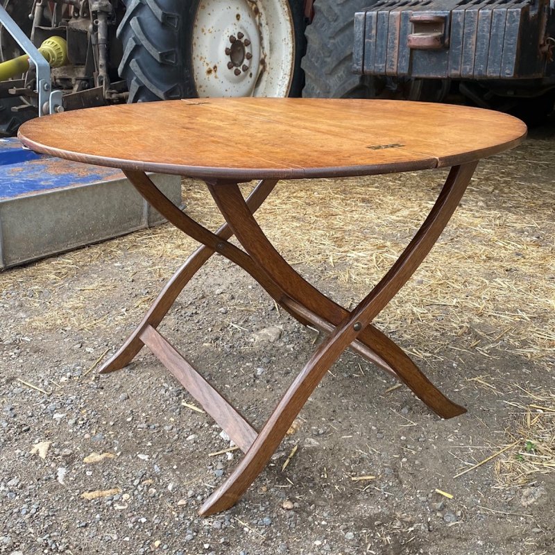 Oak Victorian coaching table