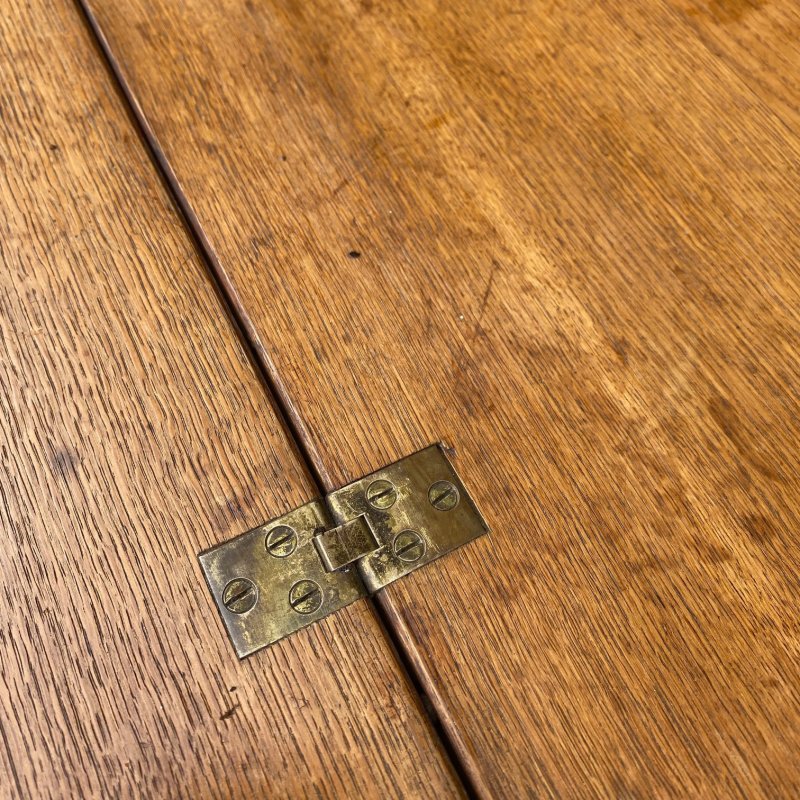 Oak Victorian coaching table - Image 11