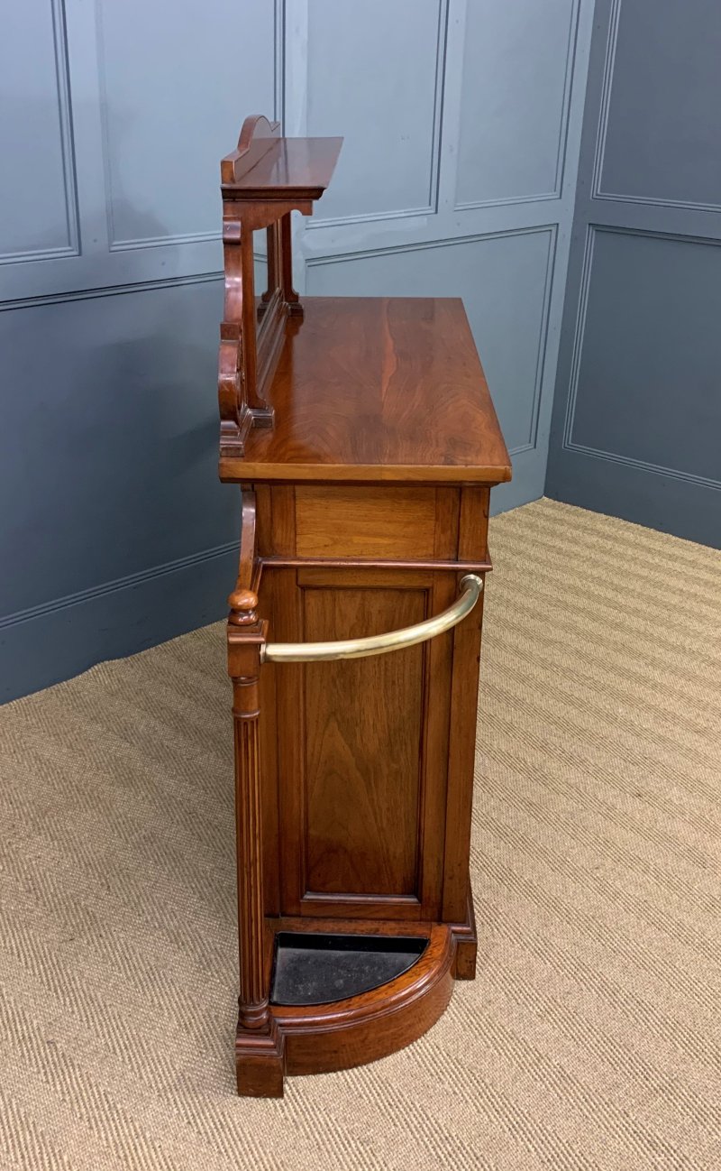 Shoolbred and Co. Walnut Hall Cupboard - Image 3
