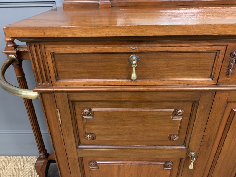 Shoolbred and Co. Walnut Hall Cupboard - Image 15