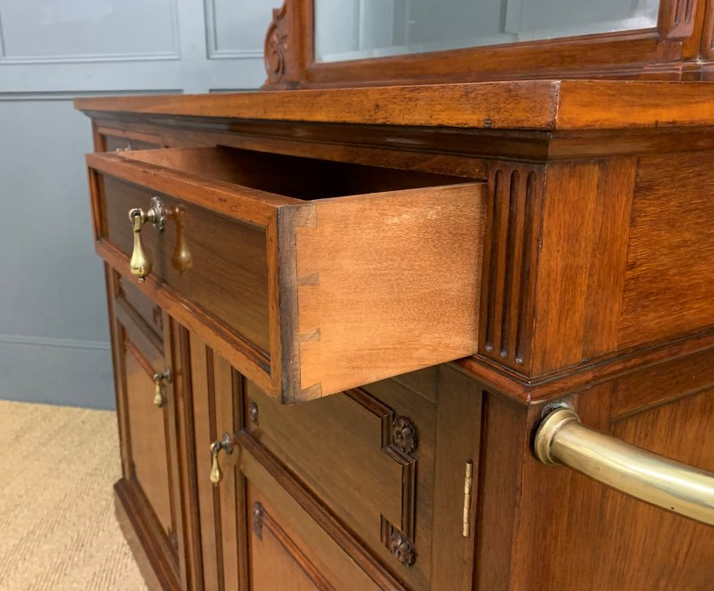 Shoolbred and Co. Walnut Hall Cupboard - Image 4
