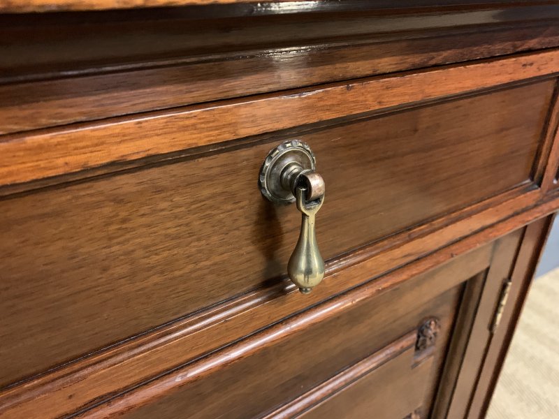 Shoolbred and Co. Walnut Hall Cupboard - Image 16