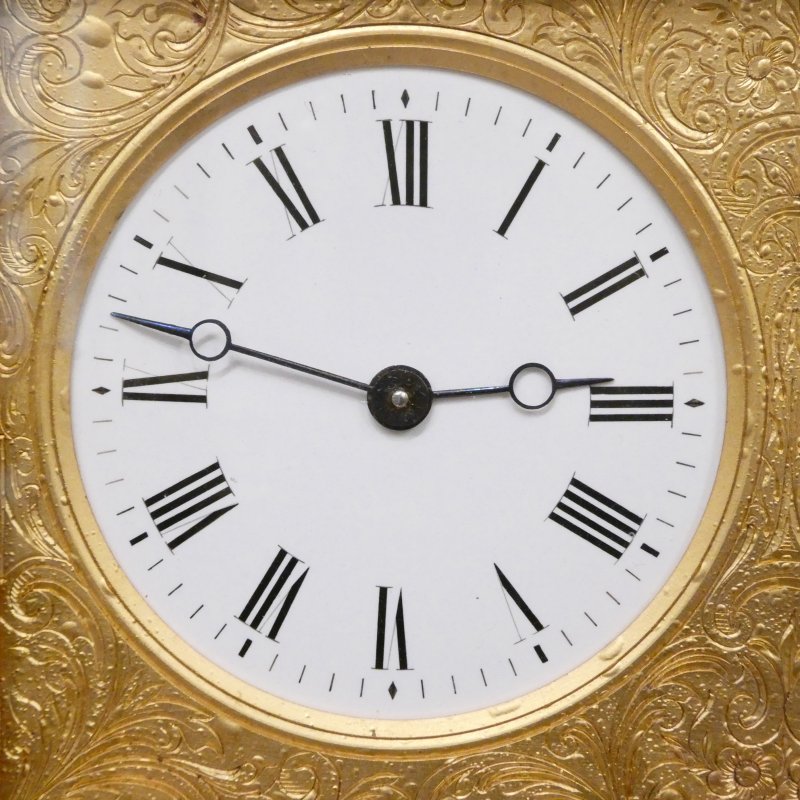 Edwardian Mantel Clock & Barometer - Image 3