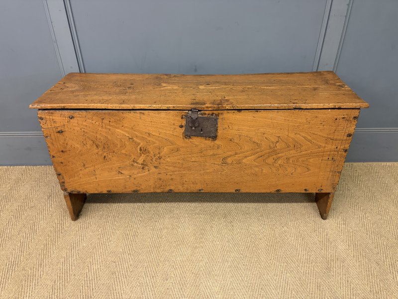 18th Century Elm Coffer