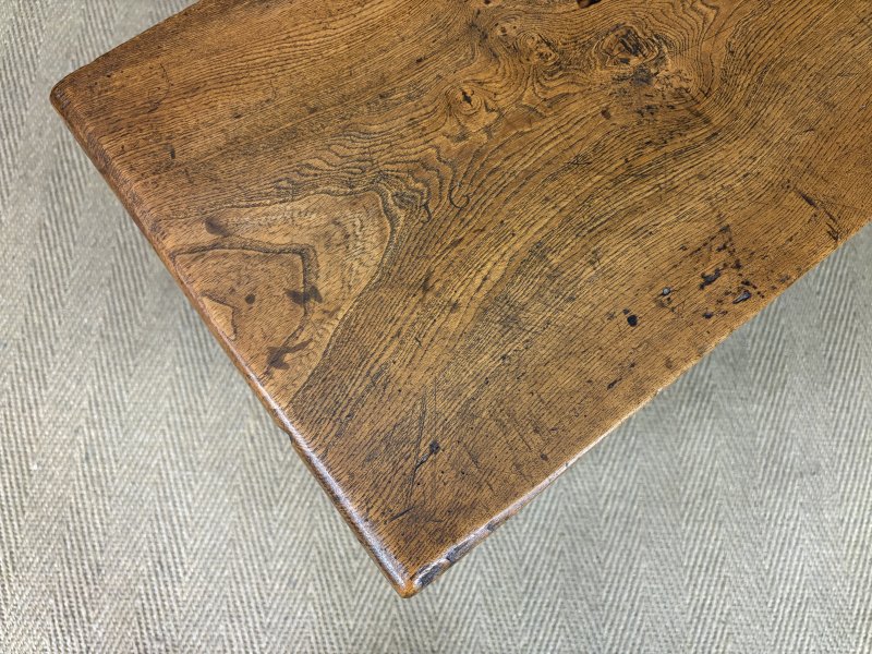 18th Century Elm Coffer - Image 13