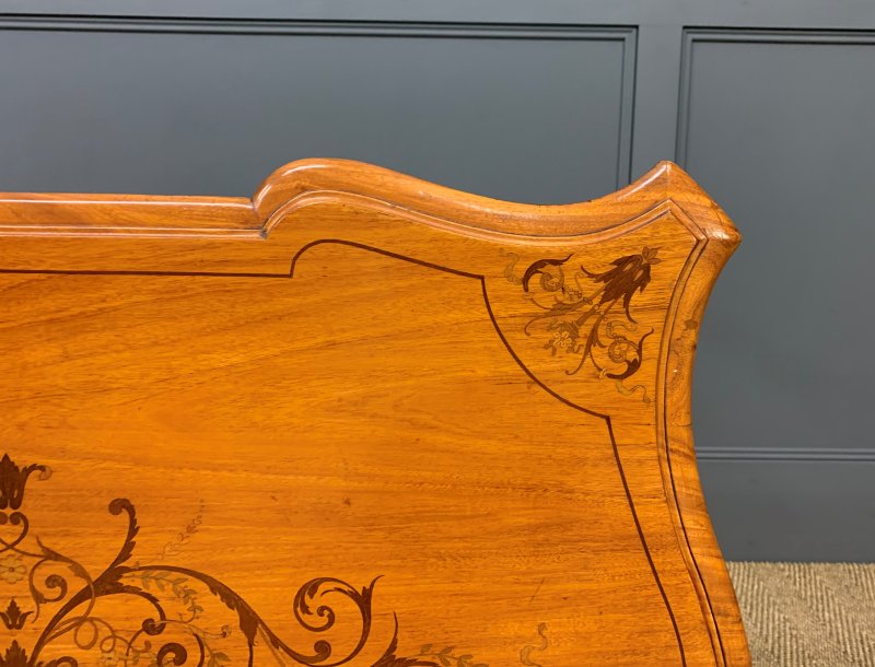 19th Century Inlaid Satinwood Table - Image 6