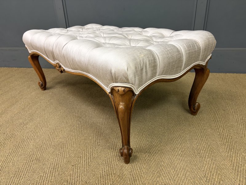 Large Sized Victorian Rosewood Stool - Image 7