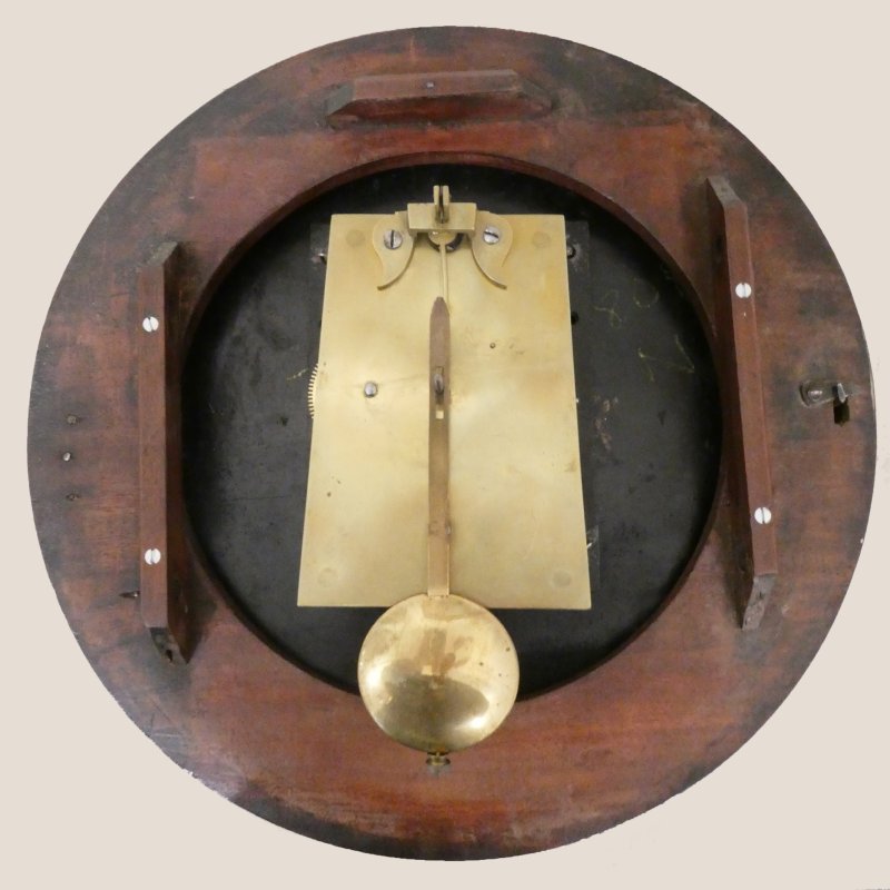Late Georgian 13 Inch Dial Wall Clock by Richard Jones of Hereford - Image 7