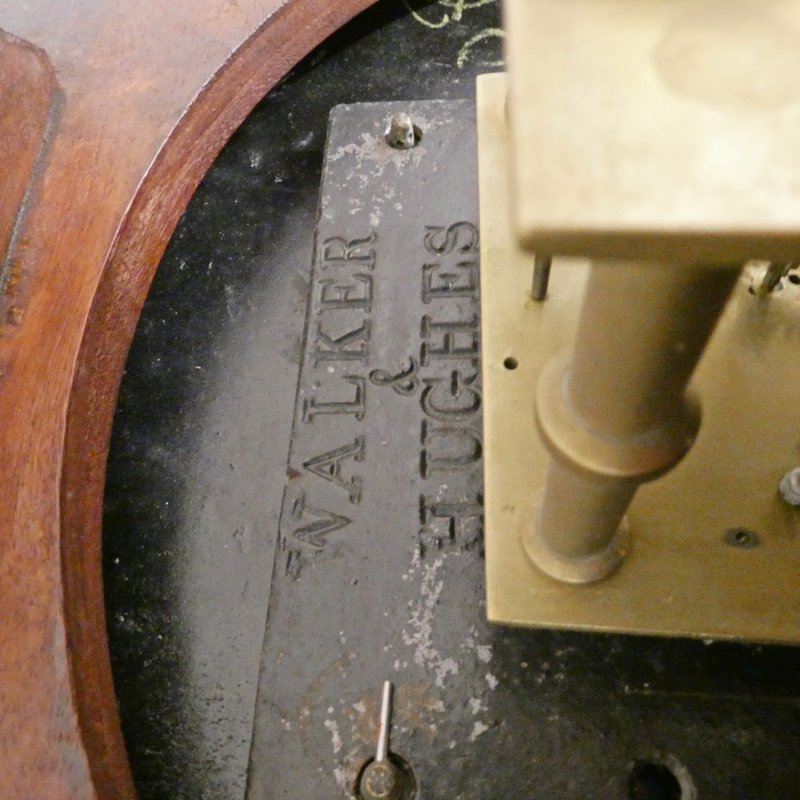 Late Georgian 13 Inch Dial Wall Clock by Richard Jones of Hereford - Image 11